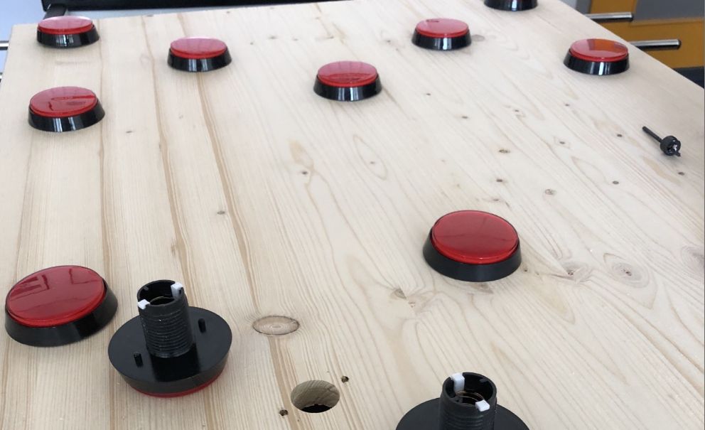 Bild der Buttons des Klatschboards